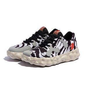 UIN Men's Walking Travel Shoes Casual Sneaker (Figueras Zebra Tribe 3)